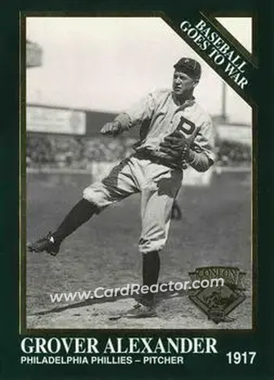 Front of Grover Cleveland Alexander