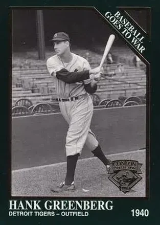 1995 Conlon Collection TSN #1335 Hank Greenberg