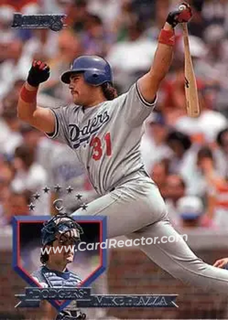 Front of Mike Piazza