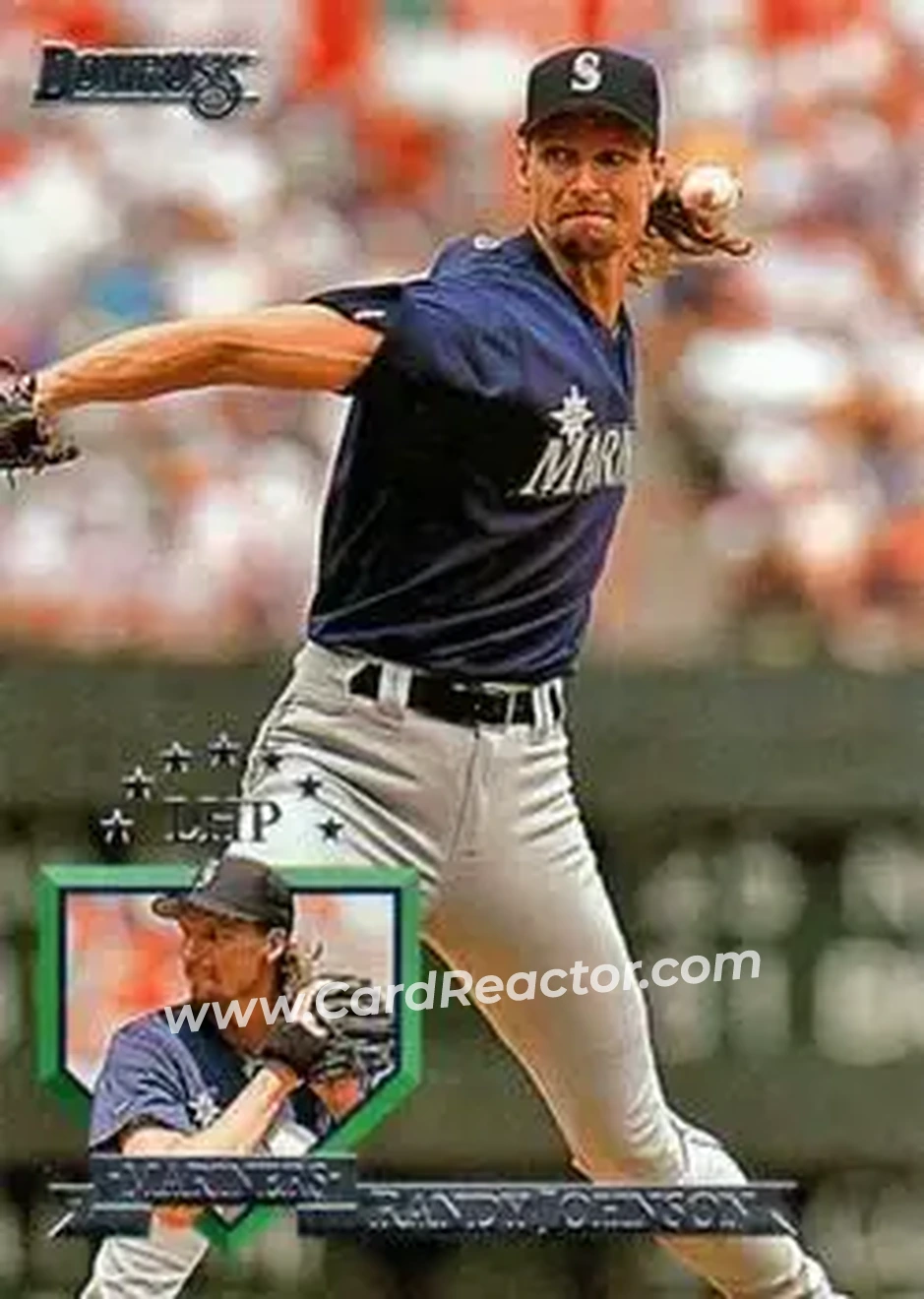 Front of Randy Johnson
