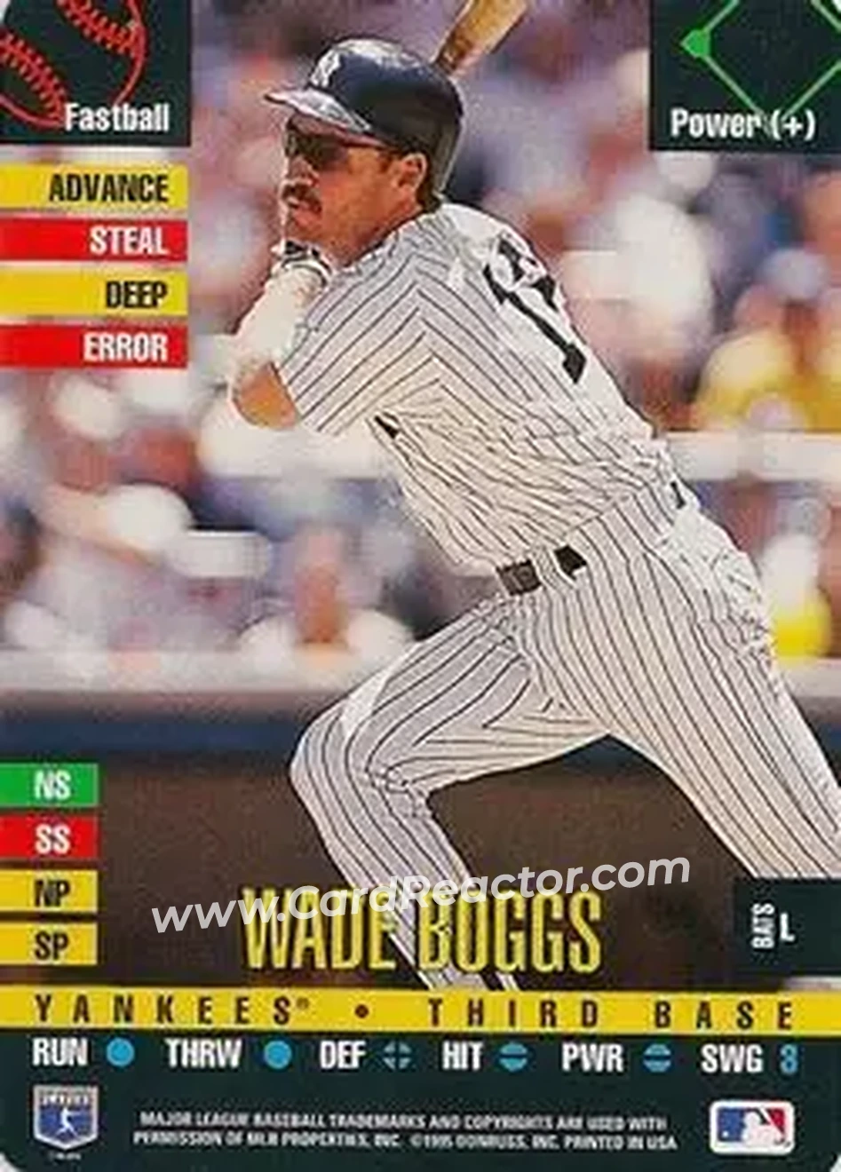 Front of Wade Boggs