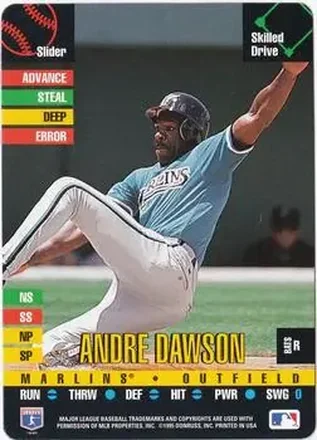1995 Donruss Top of the Order #NNO Andre Dawson