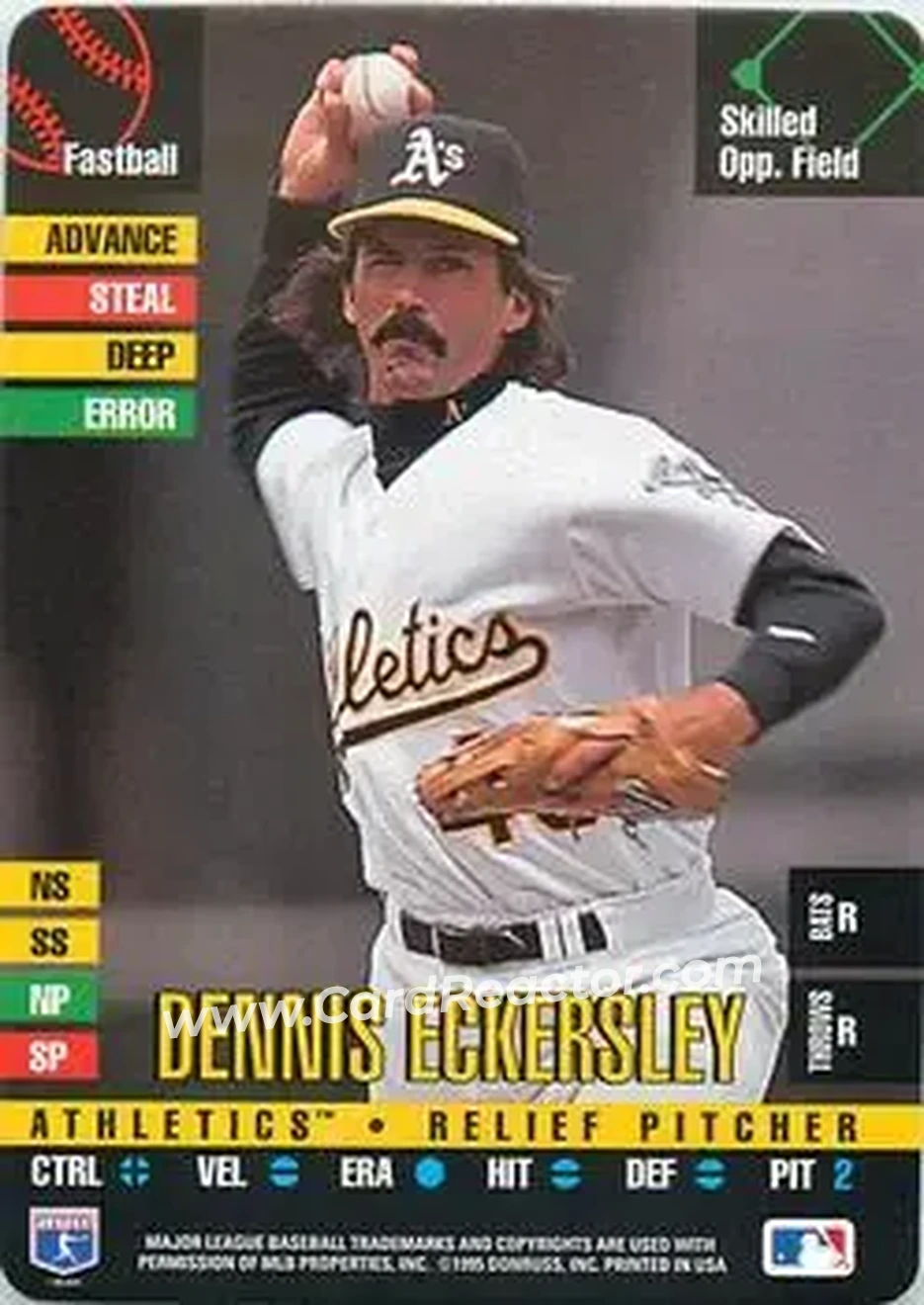 Front of Dennis Eckersley