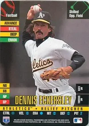 1995 Donruss Top of the Order #NNO Dennis Eckersley