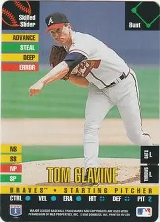 1995 Donruss Top of the Order #NNO Tom Glavine