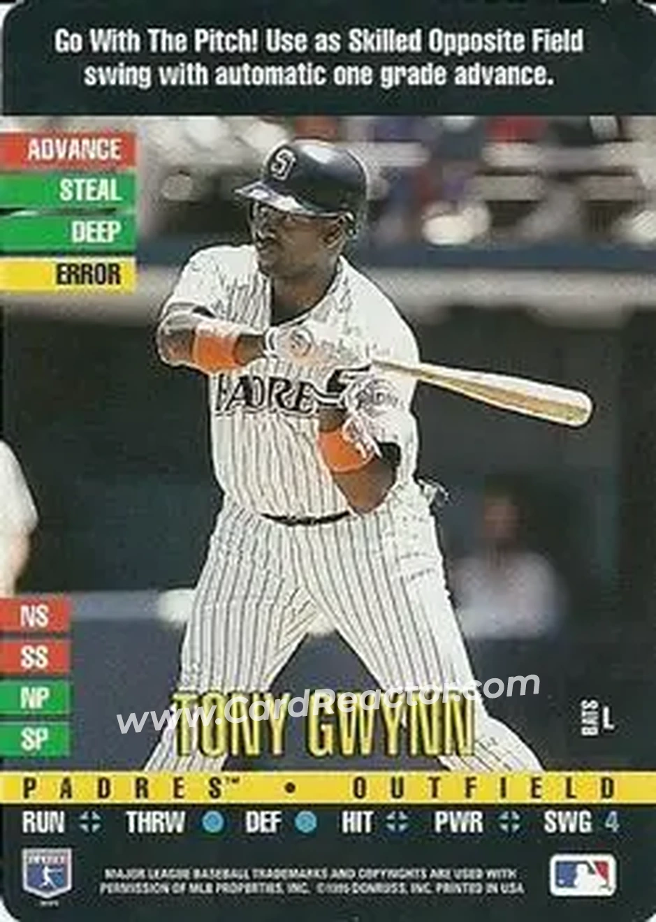 Front of Tony Gwynn