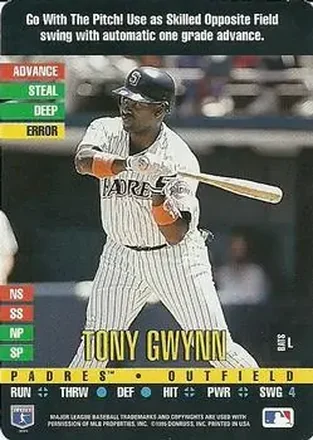 1995 Donruss Top of the Order #NNO Tony Gwynn