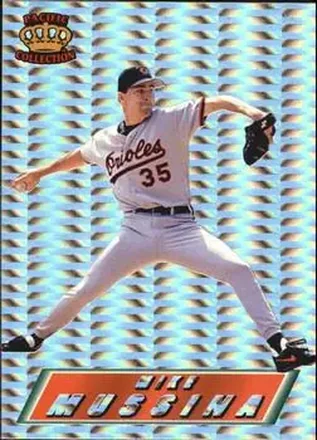 1995 Pacific Prism #8 Mike Mussina