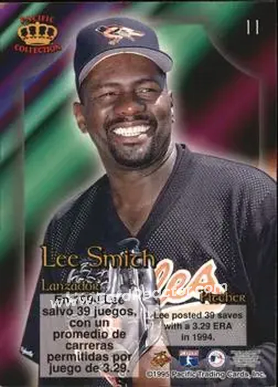 Back of Lee Smith
