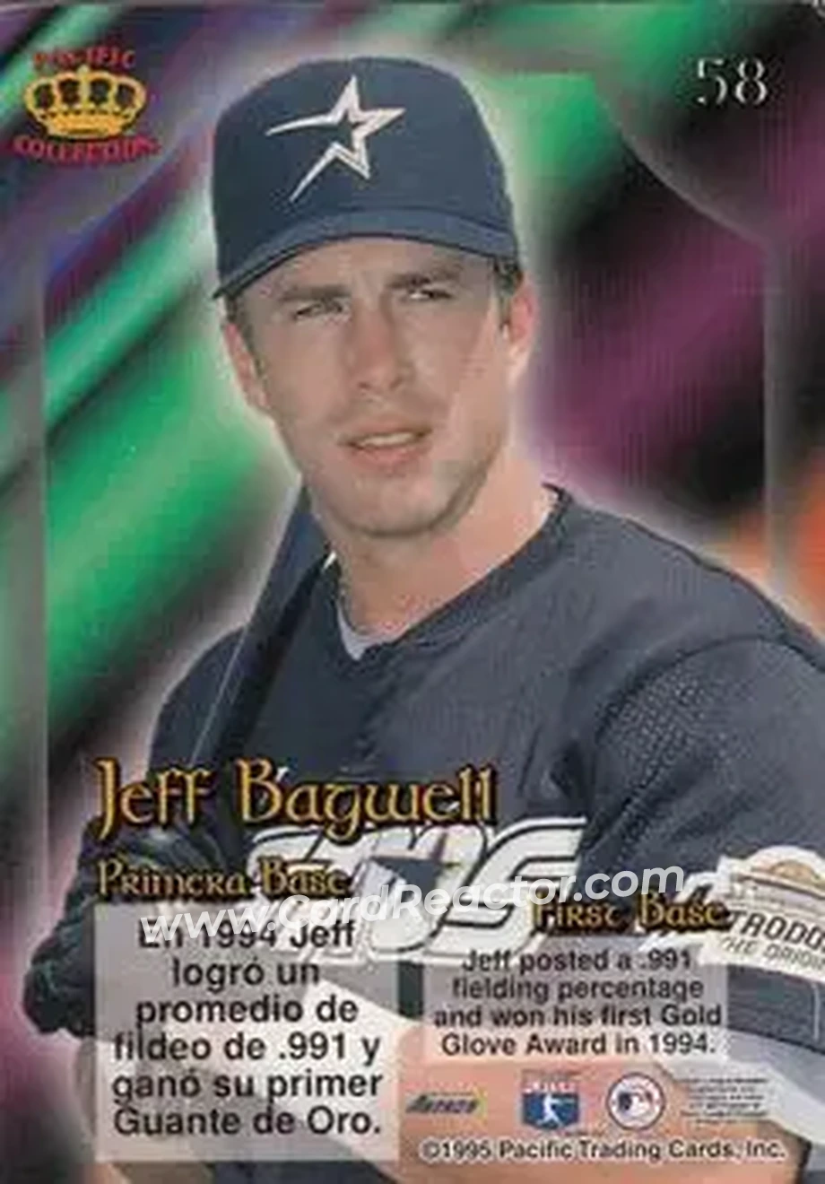 Back of Jeff Bagwell