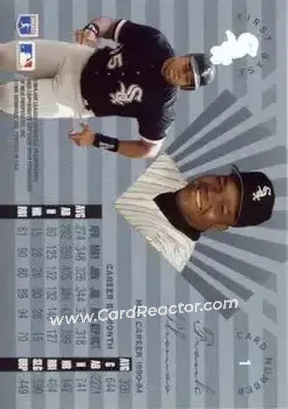 Back of Frank Thomas