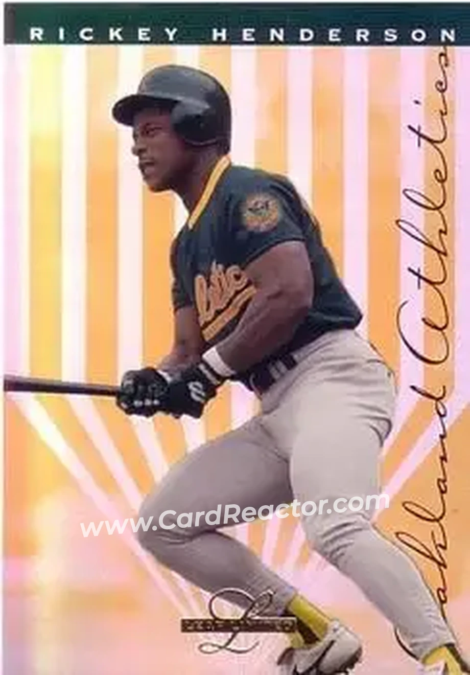 Front of Rickey Henderson