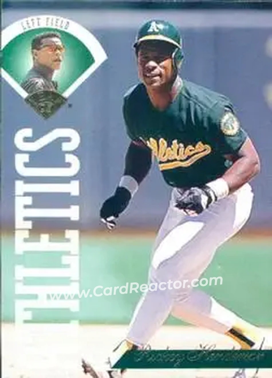 Front of Rickey Henderson
