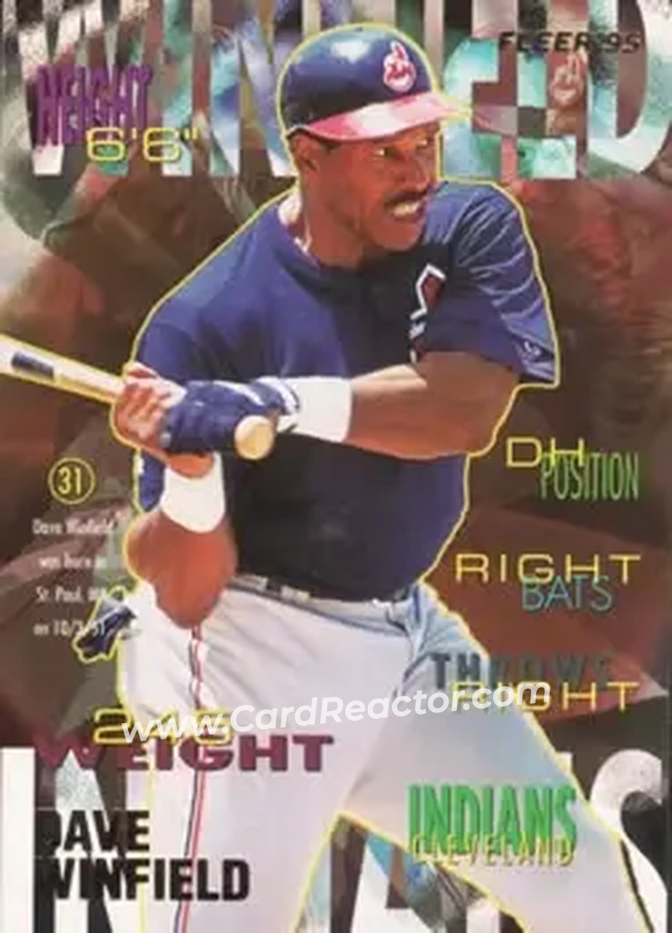 Front of Dave Winfield