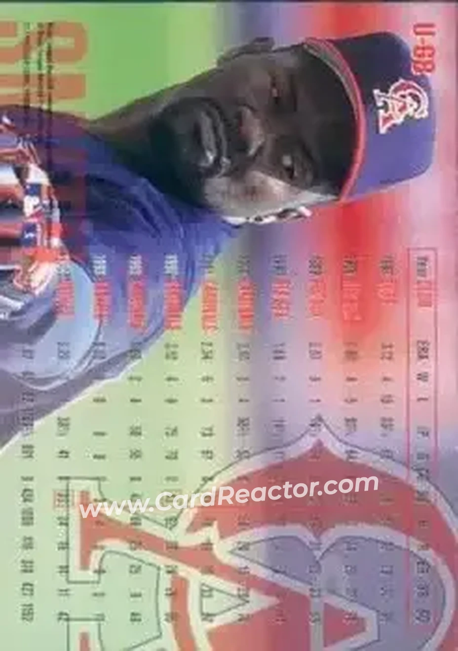 Back of Lee Smith
