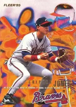 1995 Fleer Update #U-91 Chipper Jones