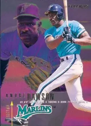 1995 Fleer Update #U-95 Andre Dawson