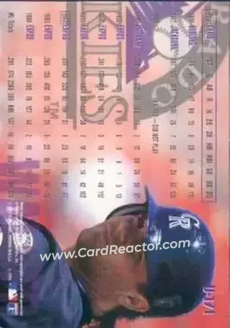 Back of Larry Walker