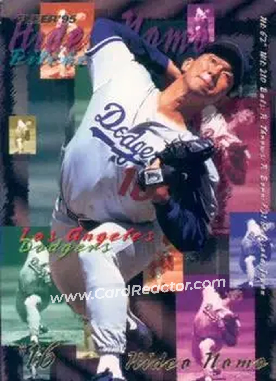 Front of Hideo Nomo