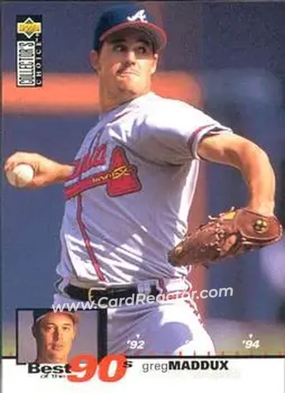 Front of Greg Maddux