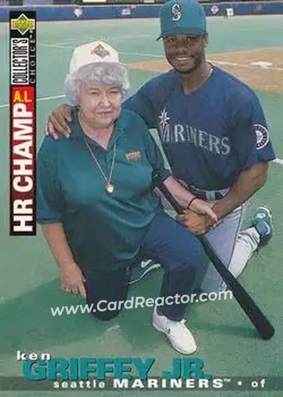 Front of Ken Griffey Jr.