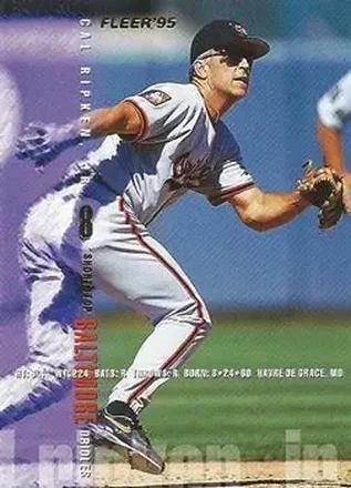 1995 Fleer #19 Cal Ripken