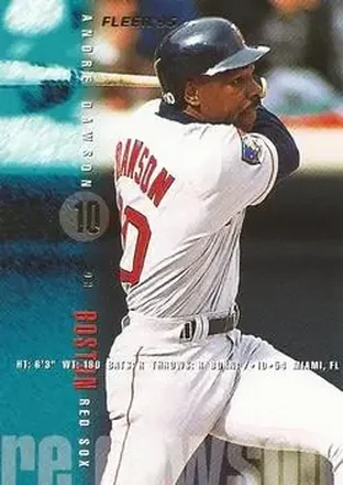 1995 Fleer #28 Andre Dawson