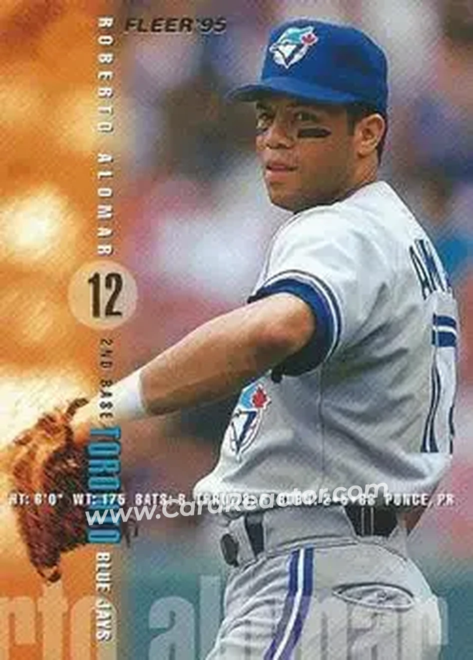 Front of Roberto Alomar