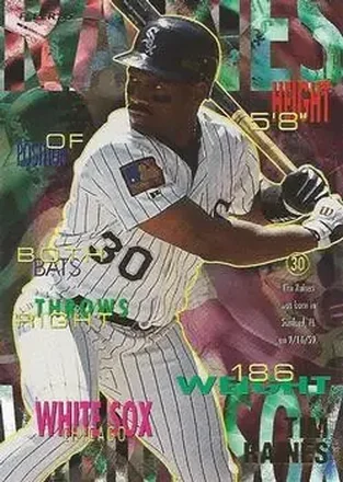 1995 Fleer #127 Tim Raines