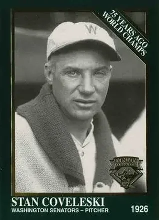 1995 Conlon Collection TSN #1362 Stanley Coveleski