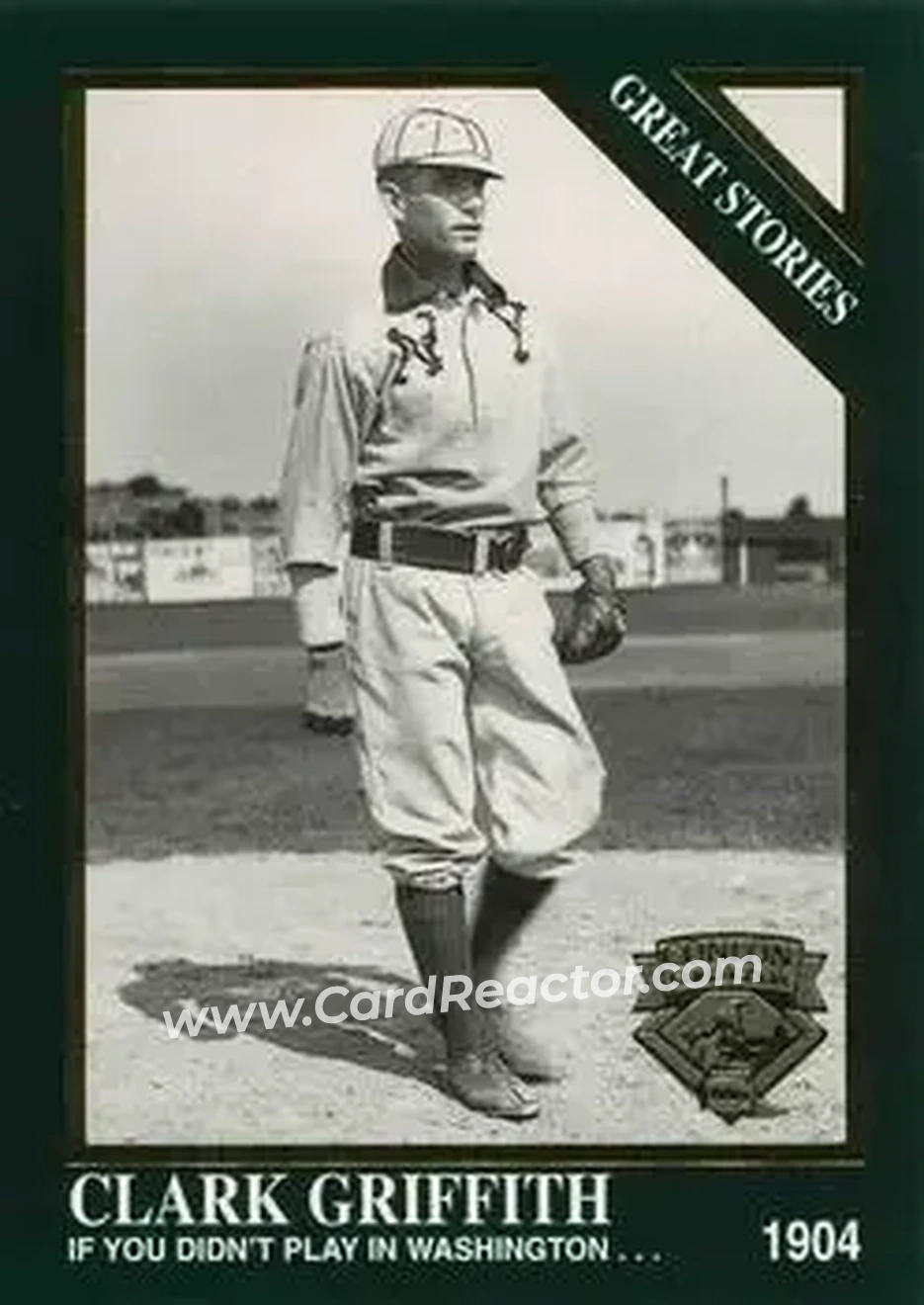 Front of Clark Griffith