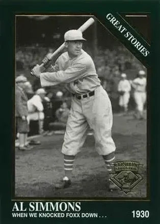 1995 Conlon Collection TSN #1375 Al Simmons