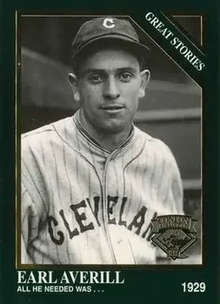1995 Conlon Collection TSN #1377 Earl Averill