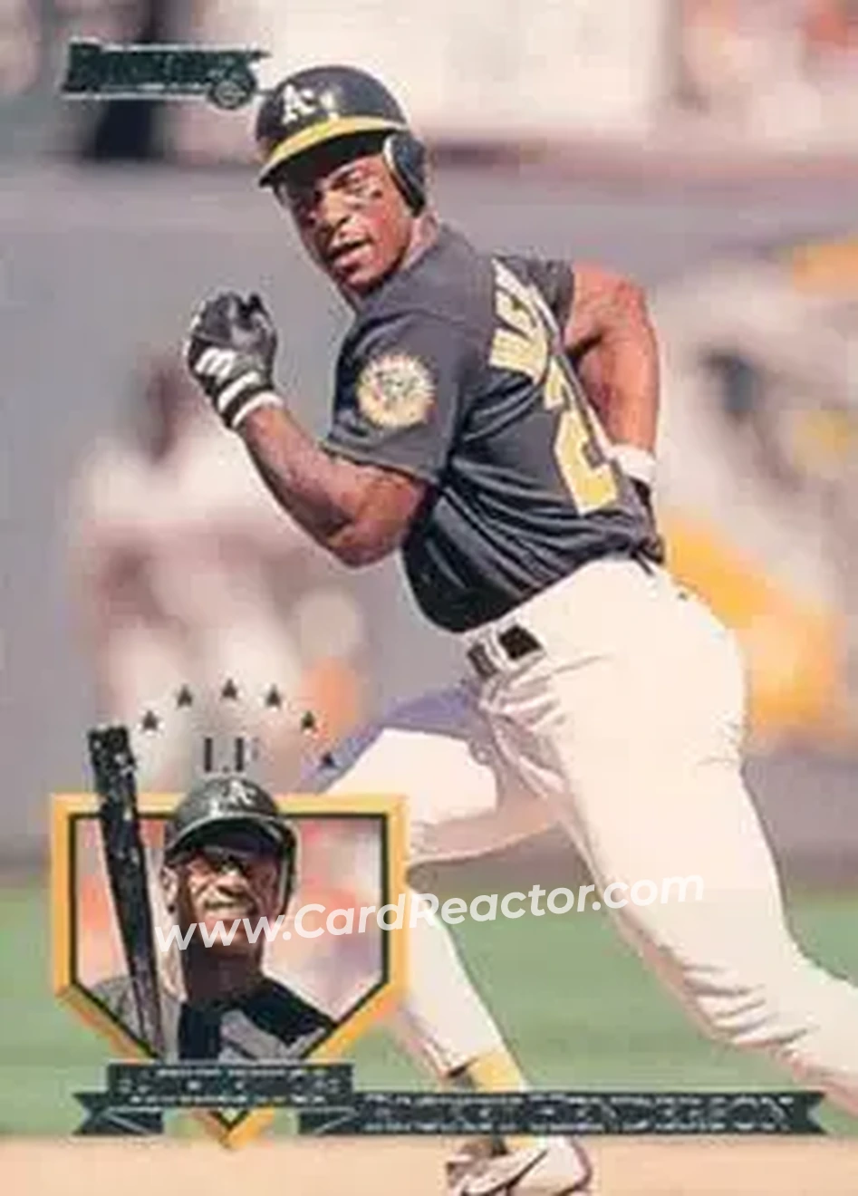 Front of Rickey Henderson