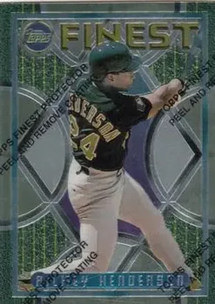 1995 Finest #47 Rickey Henderson