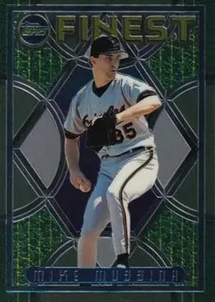 1995 Finest #48 Mike Mussina