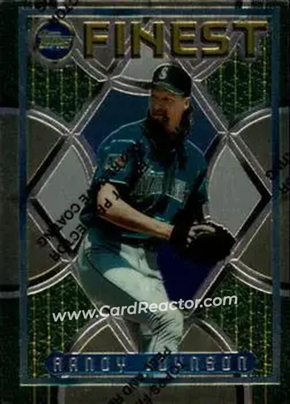 Front of Randy Johnson