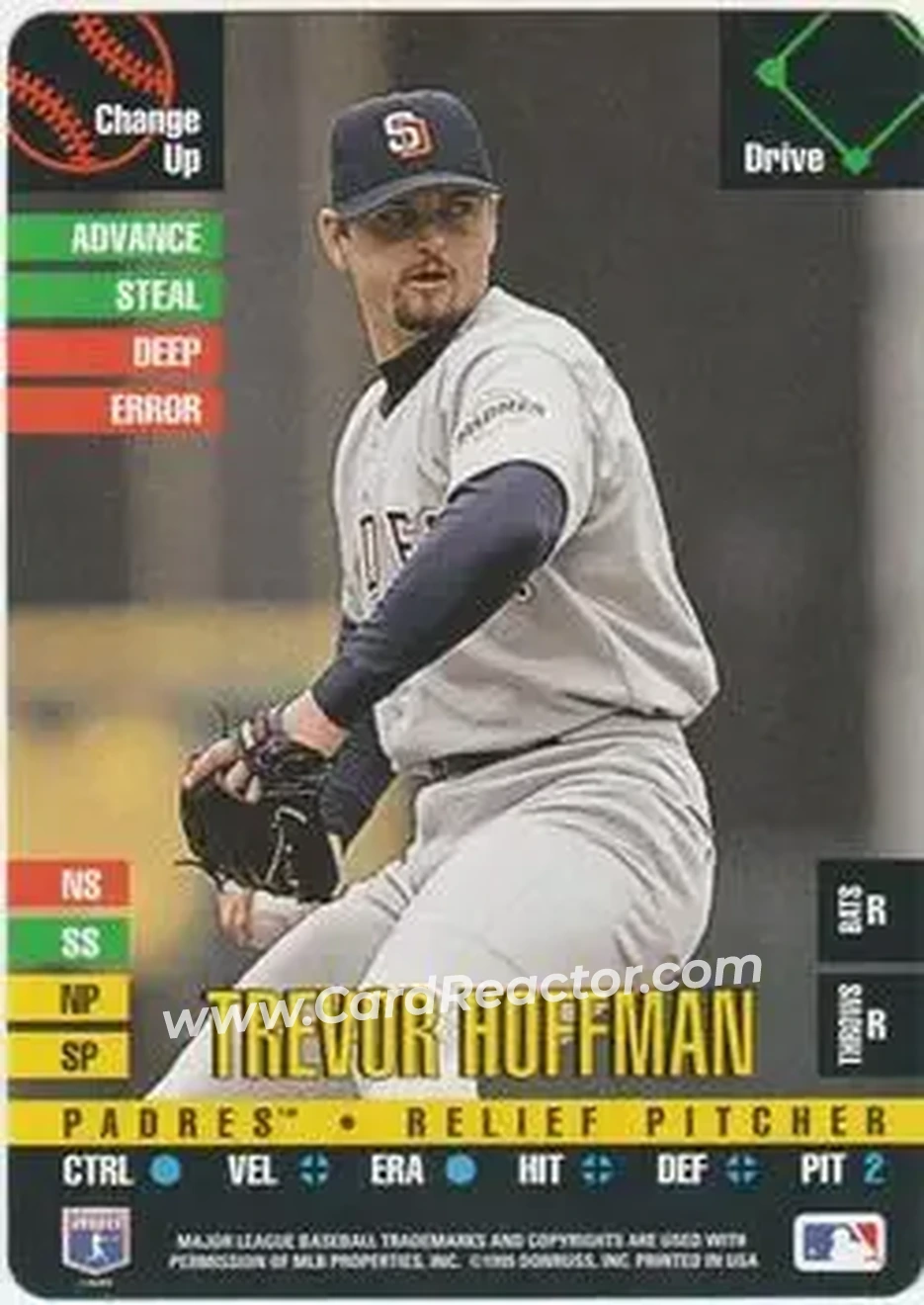 Front of Trevor Hoffman