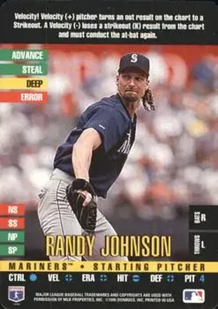 1995 Donruss Top of the Order #NNO Randy Johnson