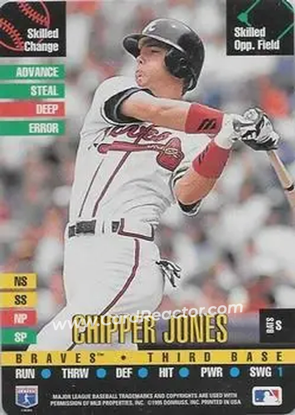 Front of Chipper Jones