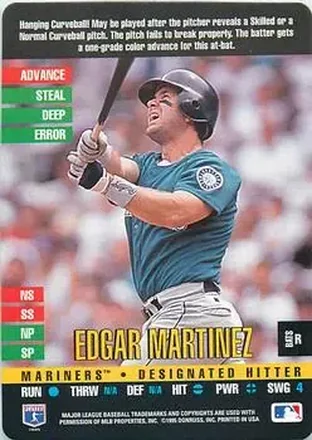 1995 Donruss Top of the Order #NNO Edgar Martinez