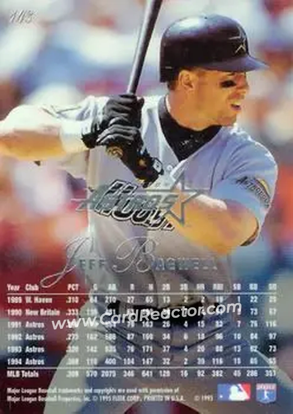 Back of Jeff Bagwell
