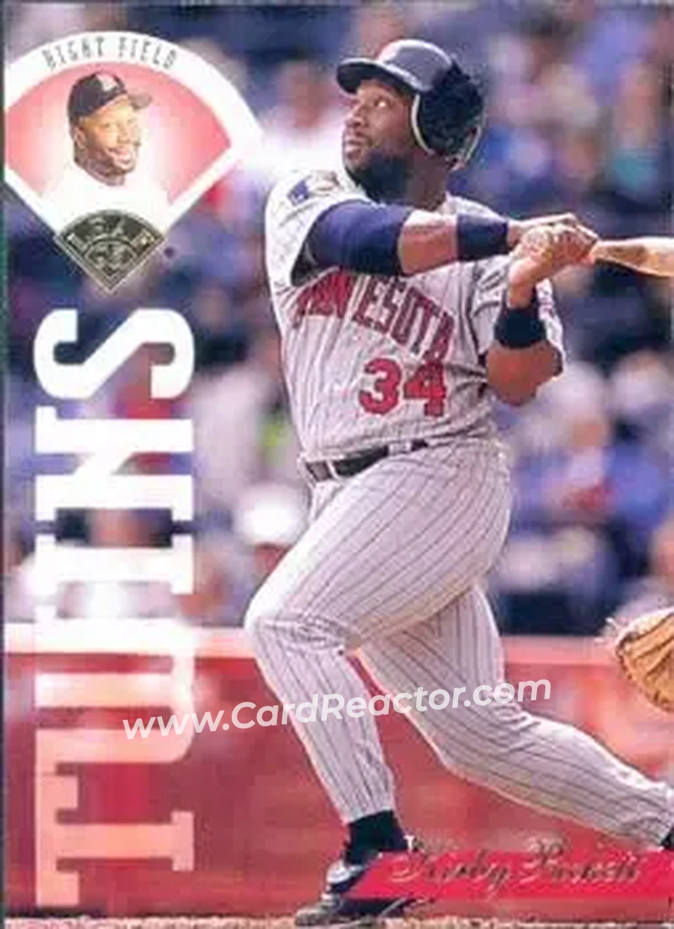 Front of Kirby Puckett