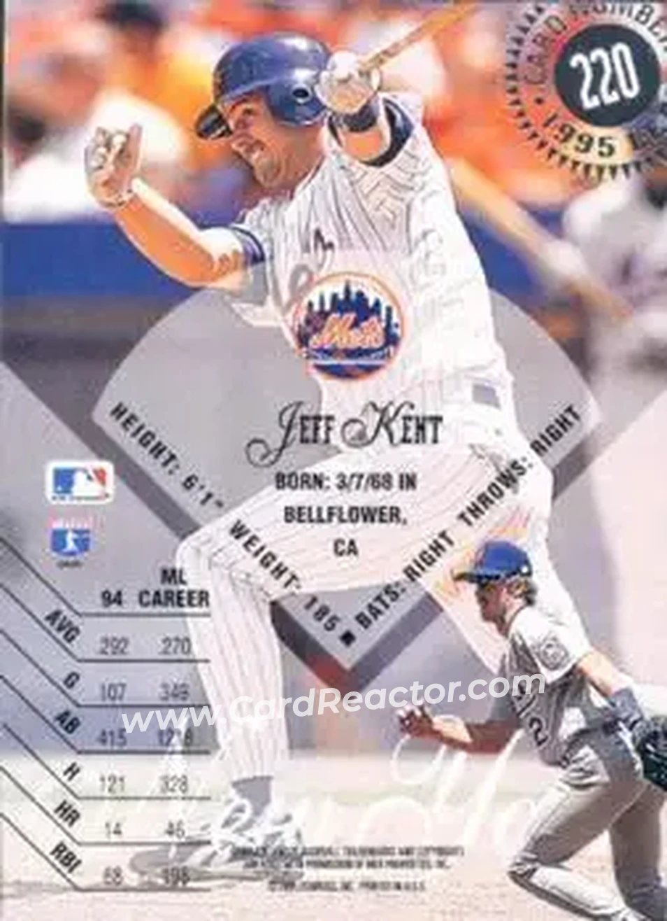Back of Jeff Kent
