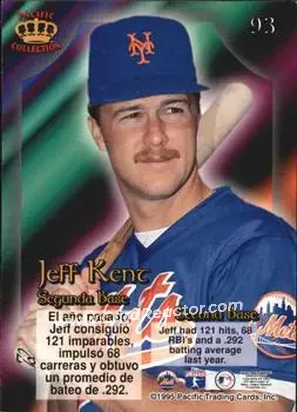 Back of Jeff Kent