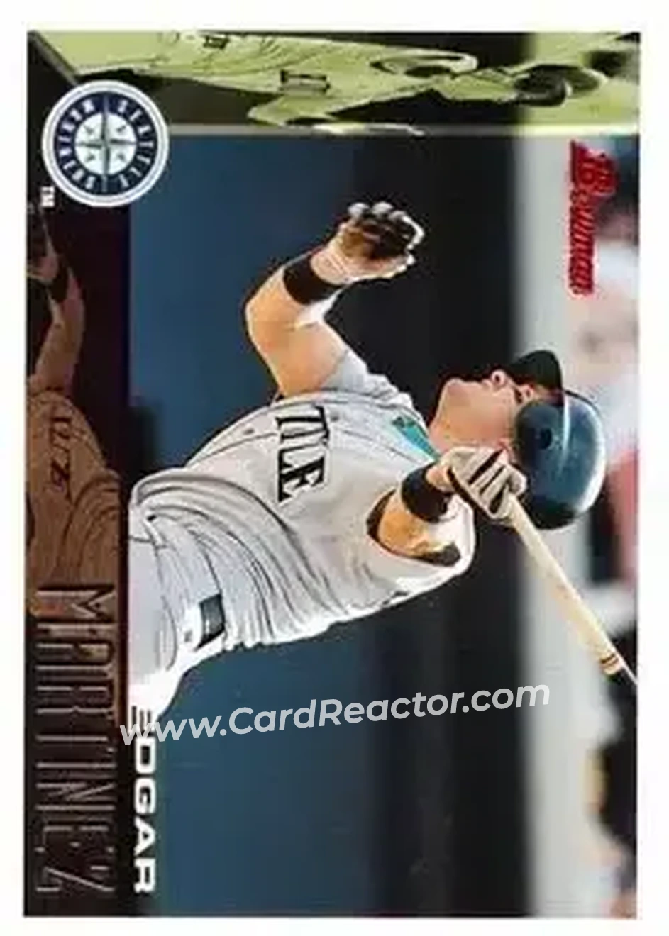 Front of Edgar Martinez