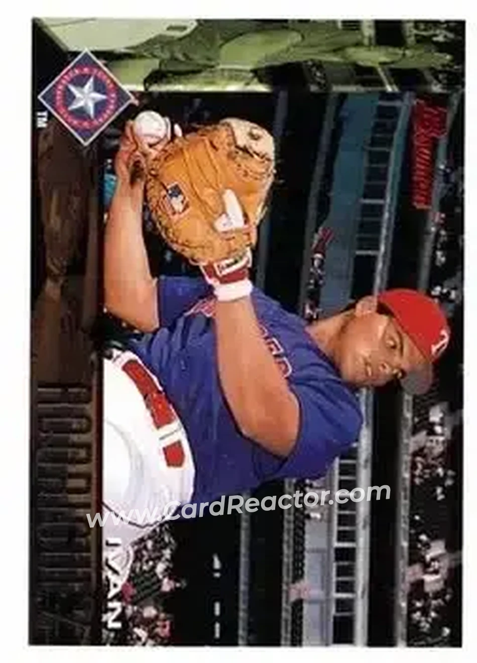 Front of Ivan Rodriguez