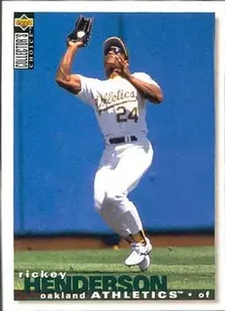 1995 Collector's Choice #125 Rickey Henderson