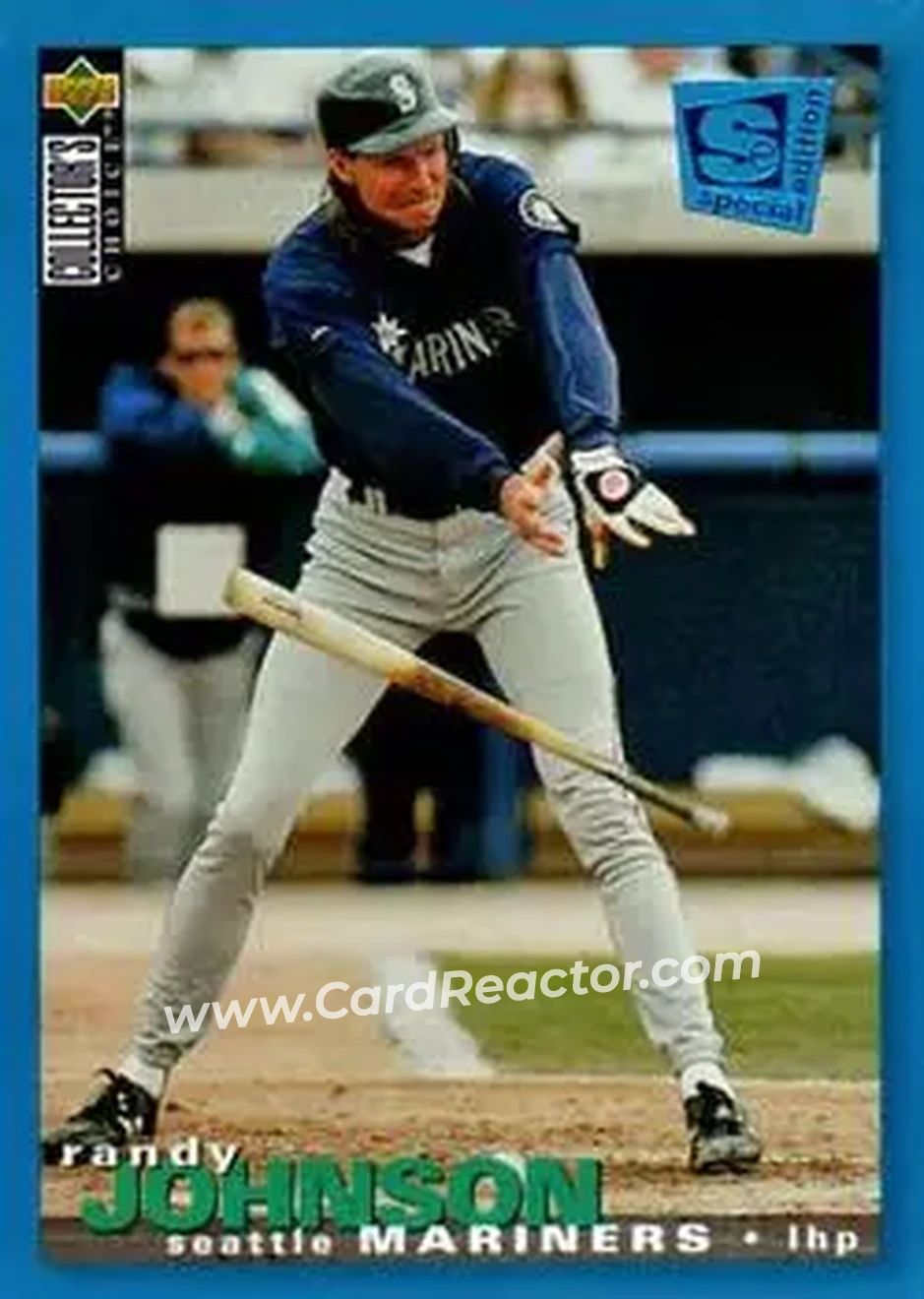 Front of Randy Johnson