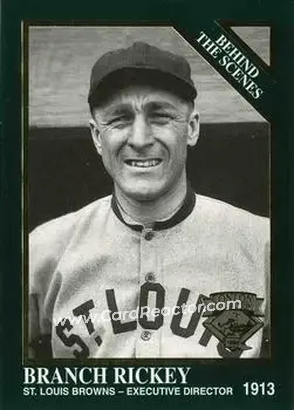 Front of Branch Rickey